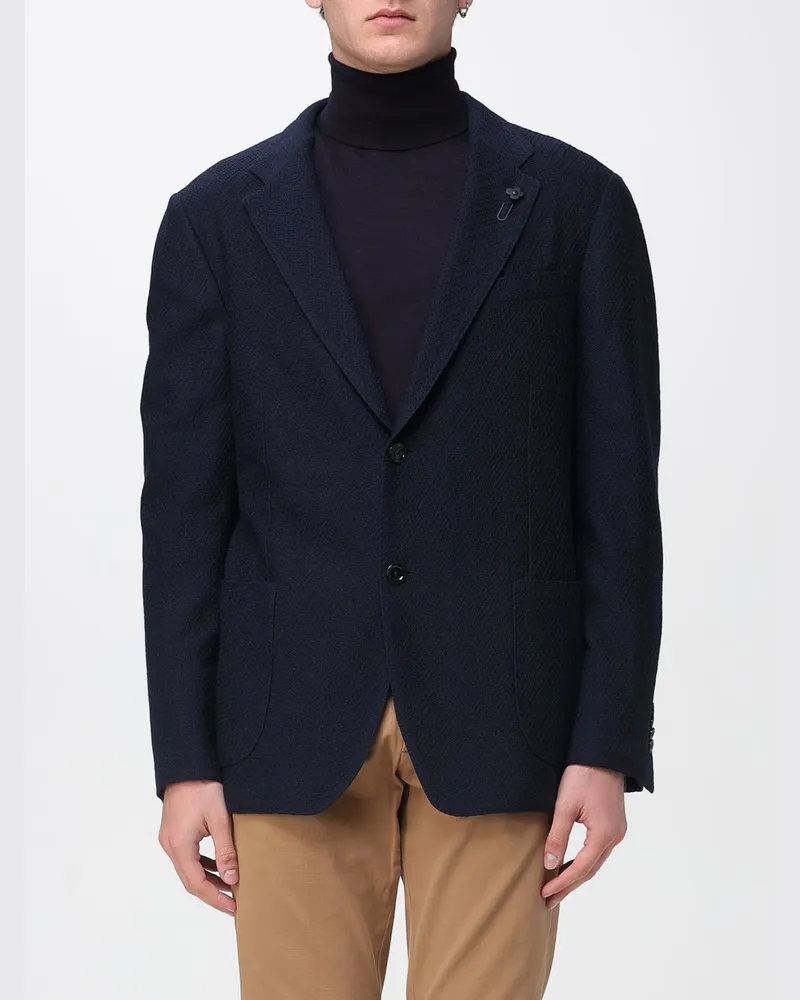 LARDINI Jacke herren Blau