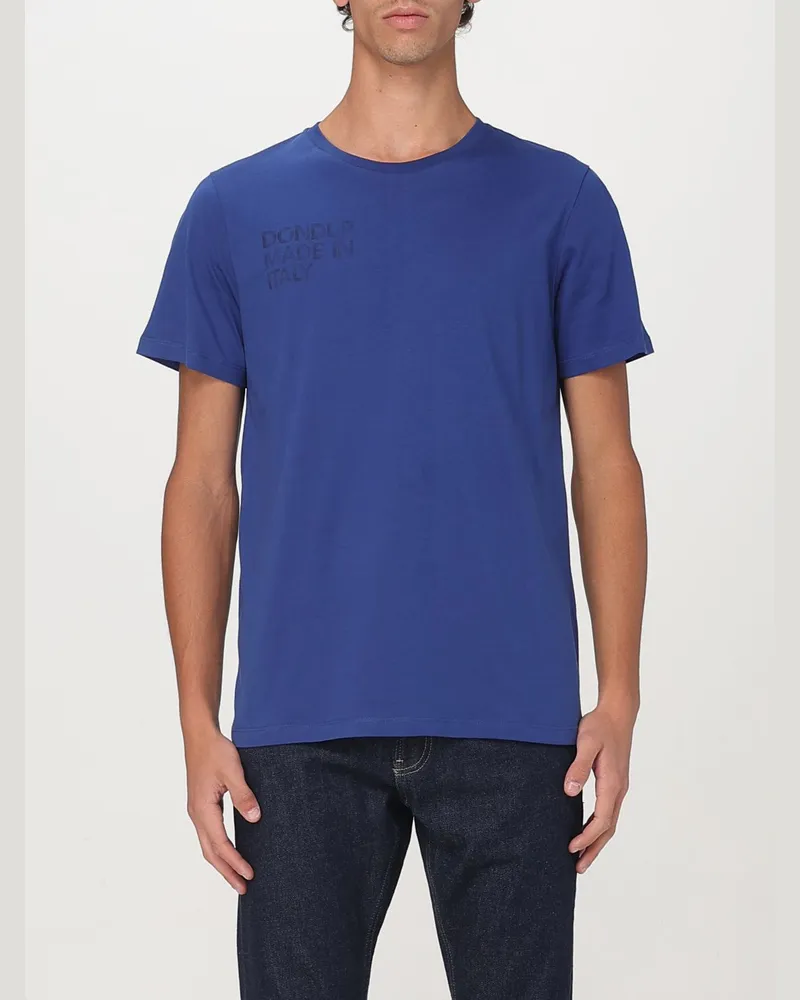 Dondup T-shirt herren Blau