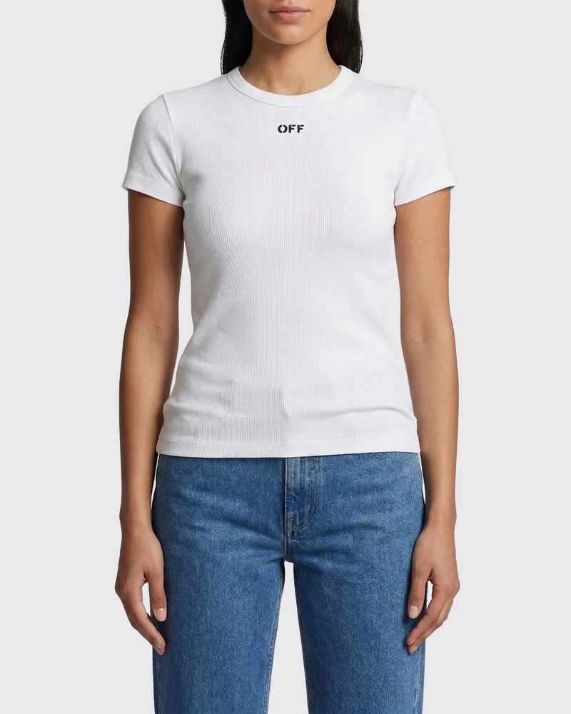 OFF-WHITE T-shirt damen Weiss