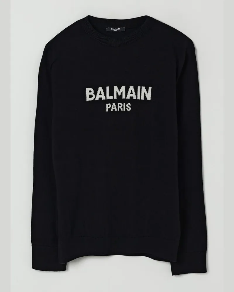 Balmain Pullover kinder Schwarz