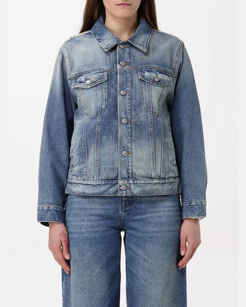 Maison Margiela Jacke damen Blau