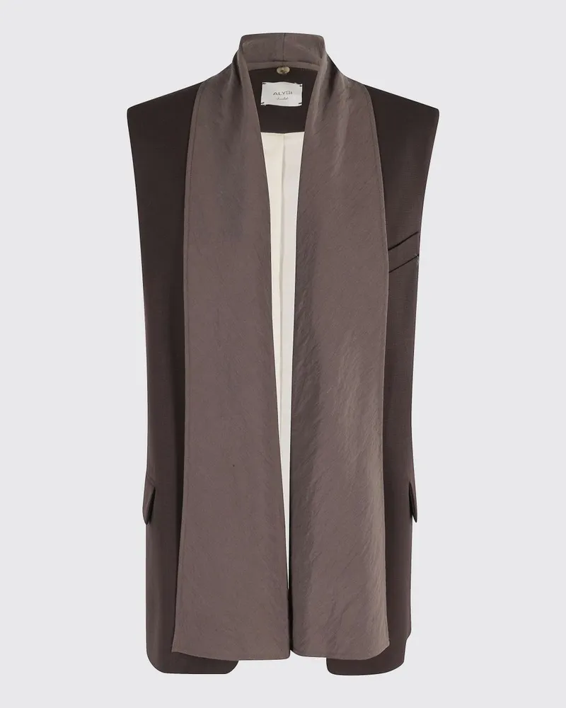 ALYSI Weste damen Dark