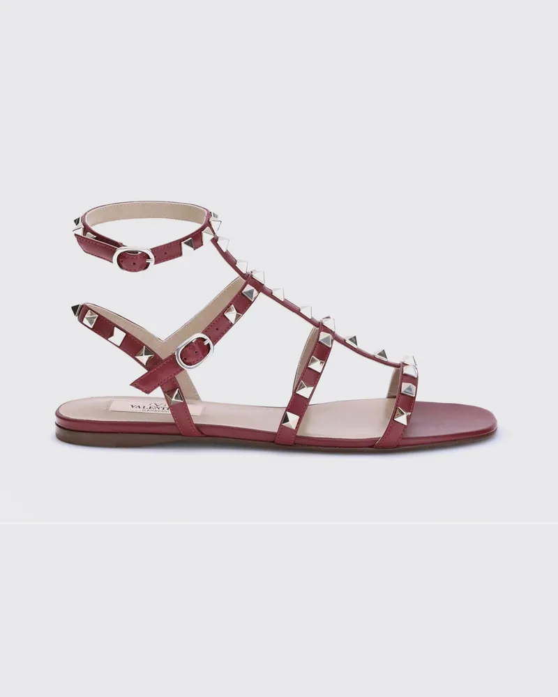 Valentino Garavani Schuhe damen Burgunderrot
