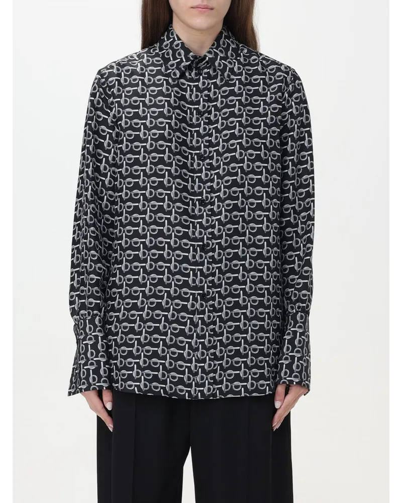 Burberry Hemdbluse damen Silber
