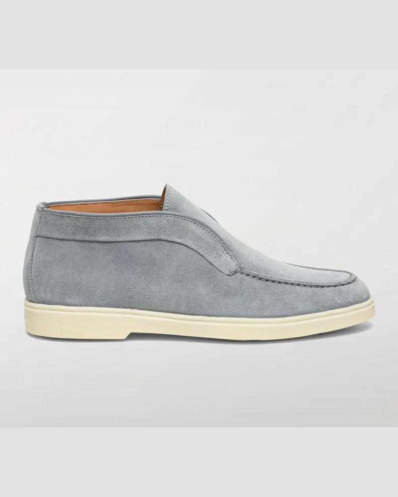Santoni Flache stiefeletten damen Hellblau