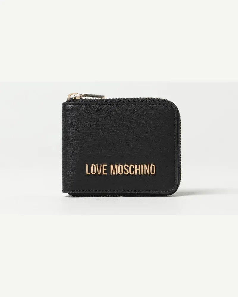 Moschino Geldbeutel damen Schwarz