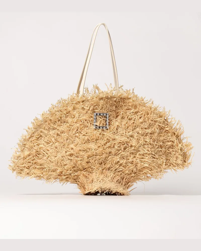 Roger Vivier Schultertasche damen Natural