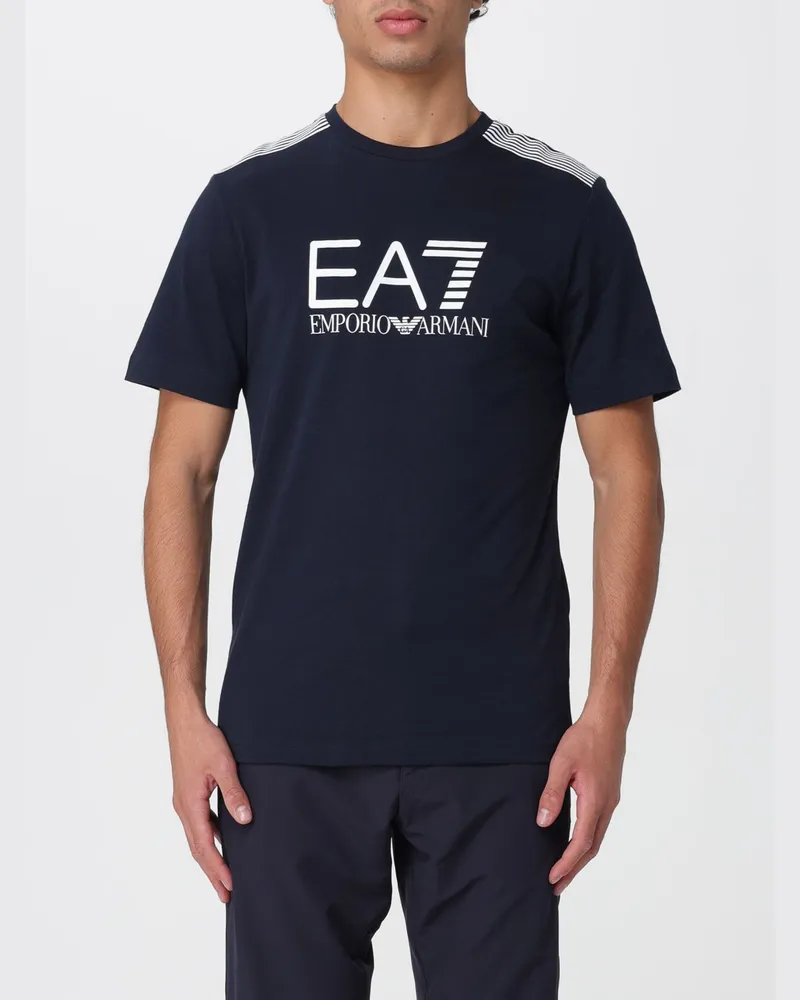 EA7 T-shirt herren Blau