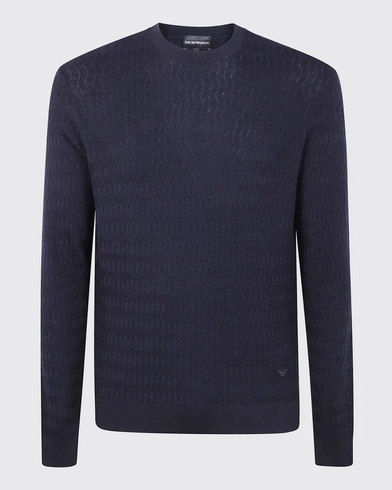 Emporio Armani Pullover herren Blau