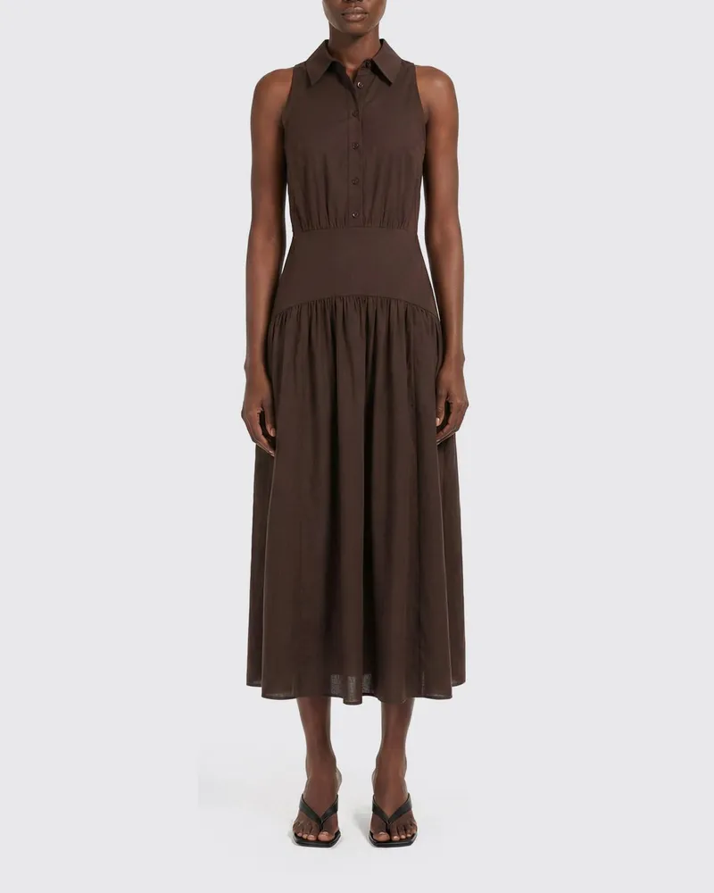 STAUD Kleid damen Braun