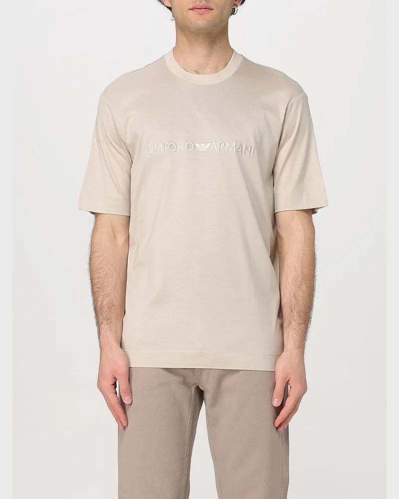 Emporio Armani T-shirt herren Beige