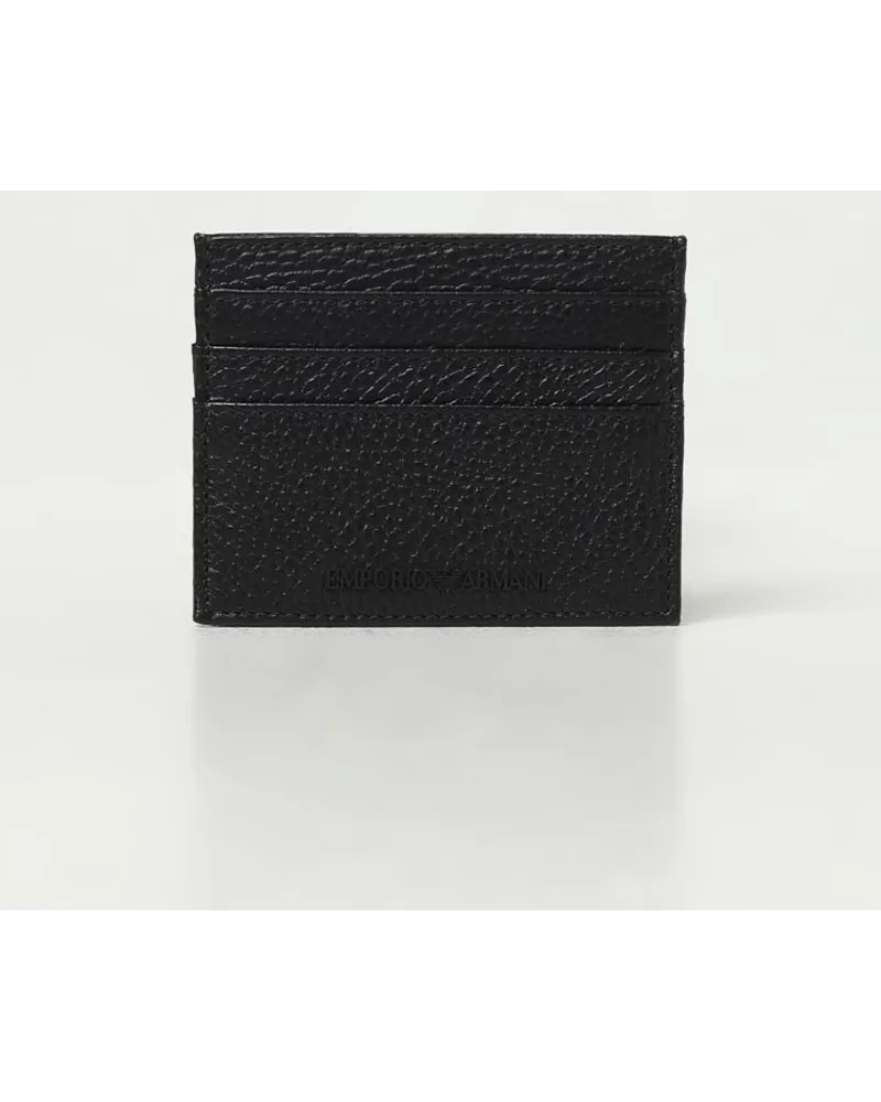 Emporio Armani Portmonnaie herren Schwarz