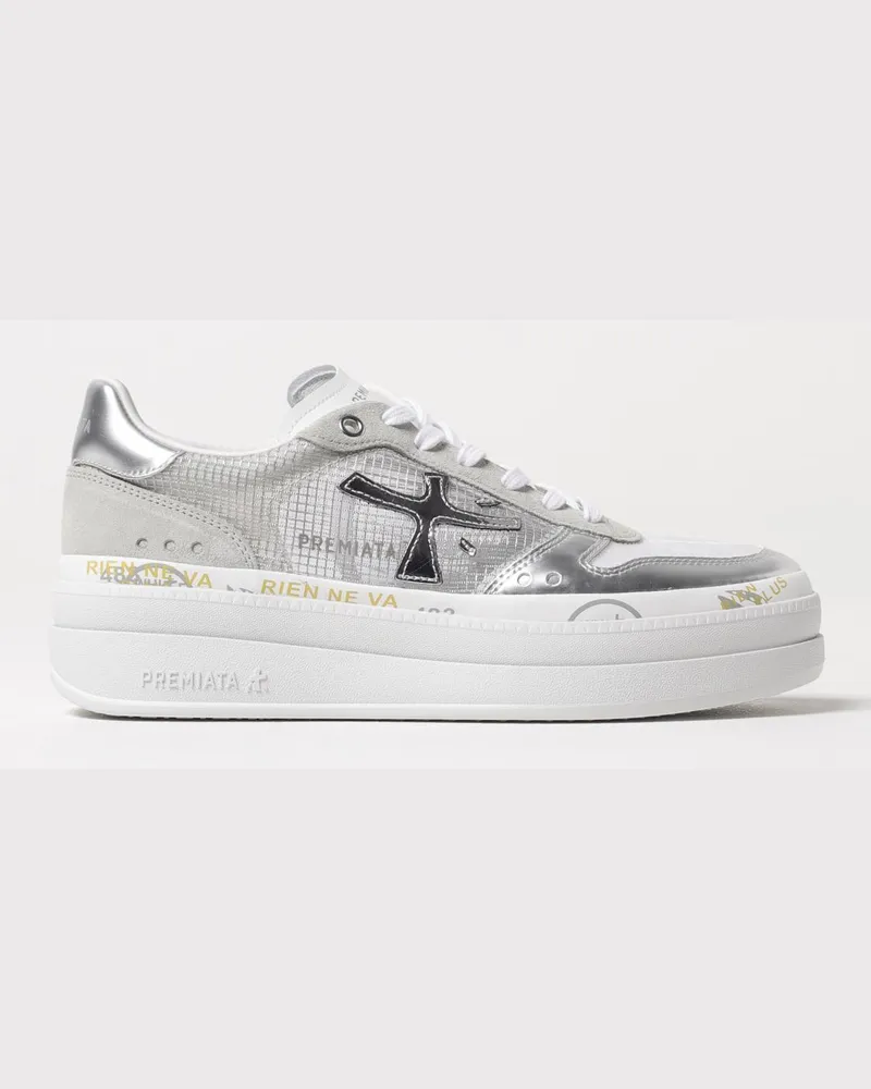 Premiata Sneakers damen Silber