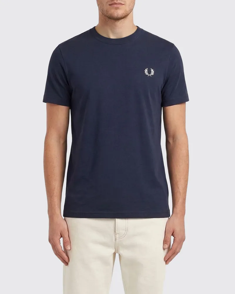 Fred Perry T-shirt herren Blau