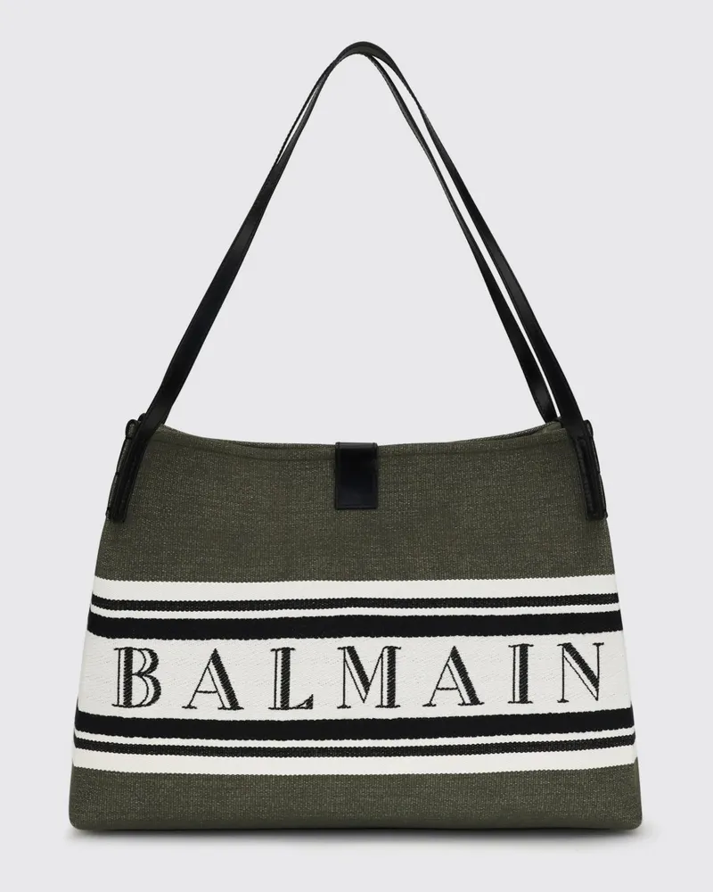 Balmain Handtasche damen Olive