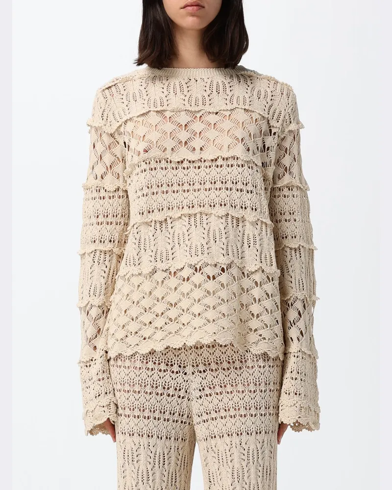 Semicouture Pullover damen Weiß