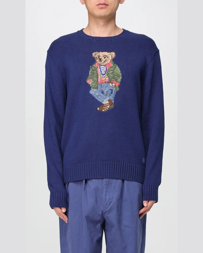 Ralph Lauren Strickjacke herren Blau