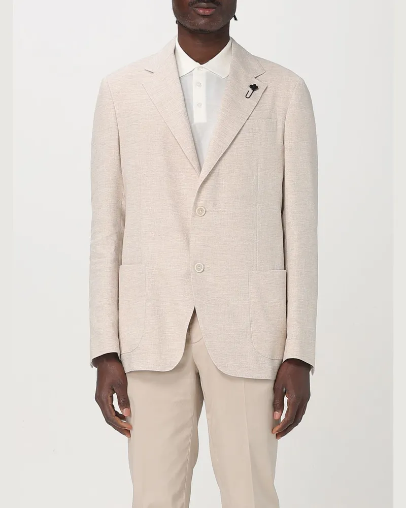 LARDINI Jacke herren Ivory