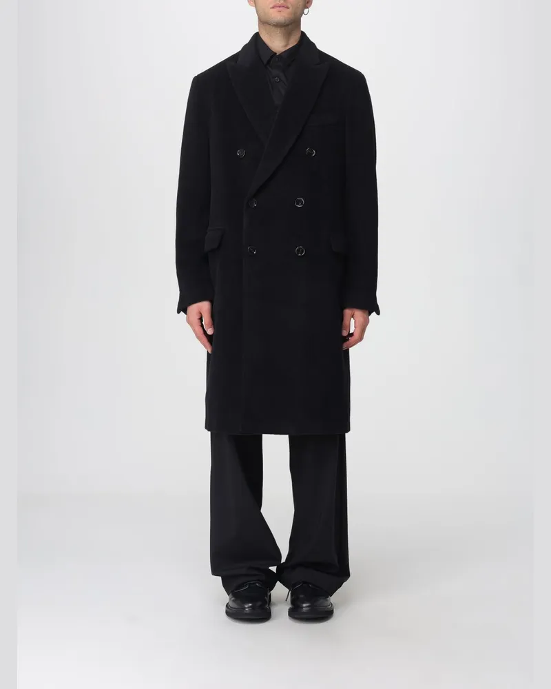 LARDINI Mantel herren Schwarz