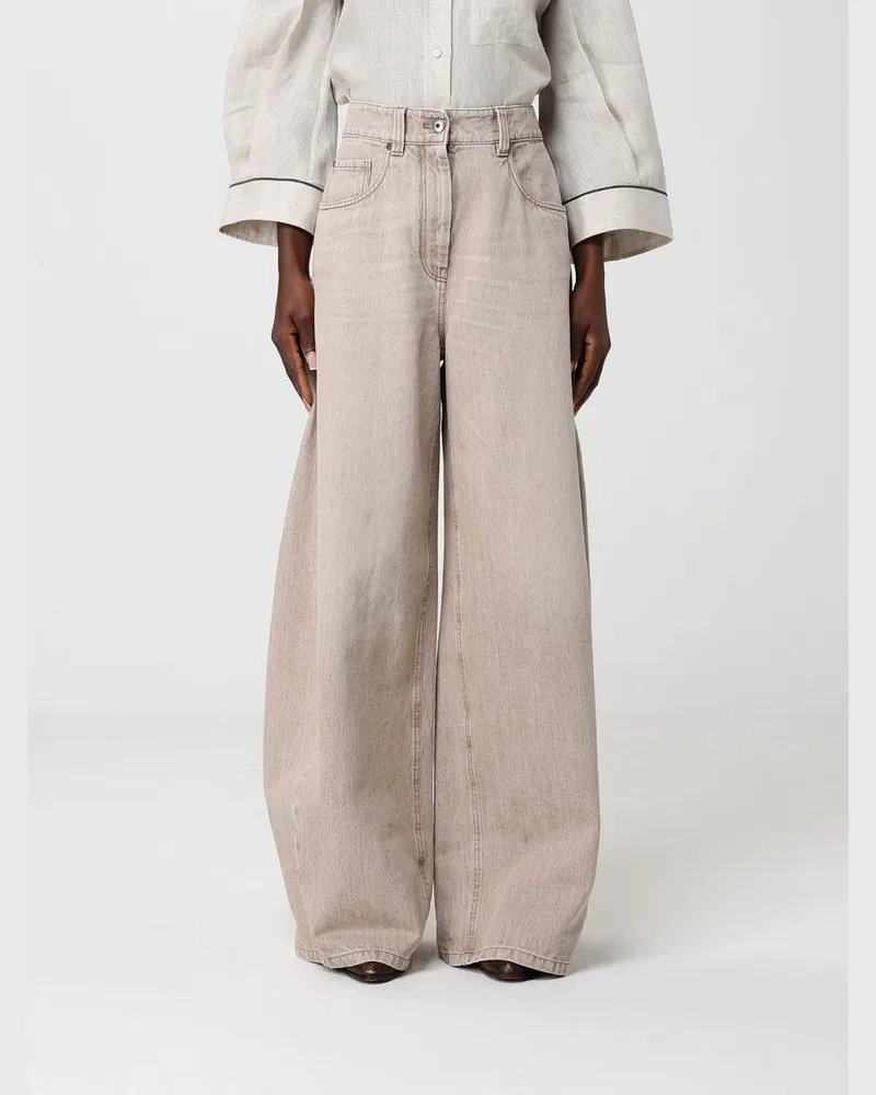 Brunello Cucinelli Jeans damen Beige