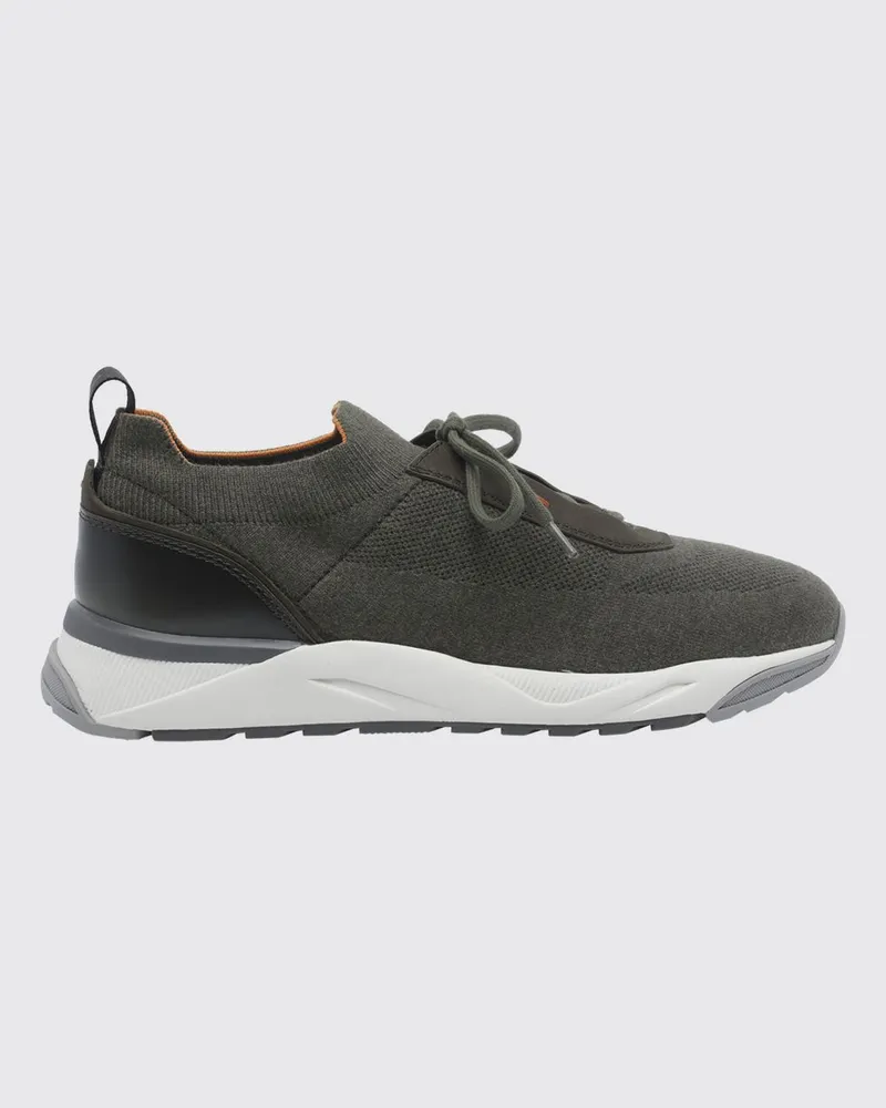 Santoni Sneakers herren Grün
