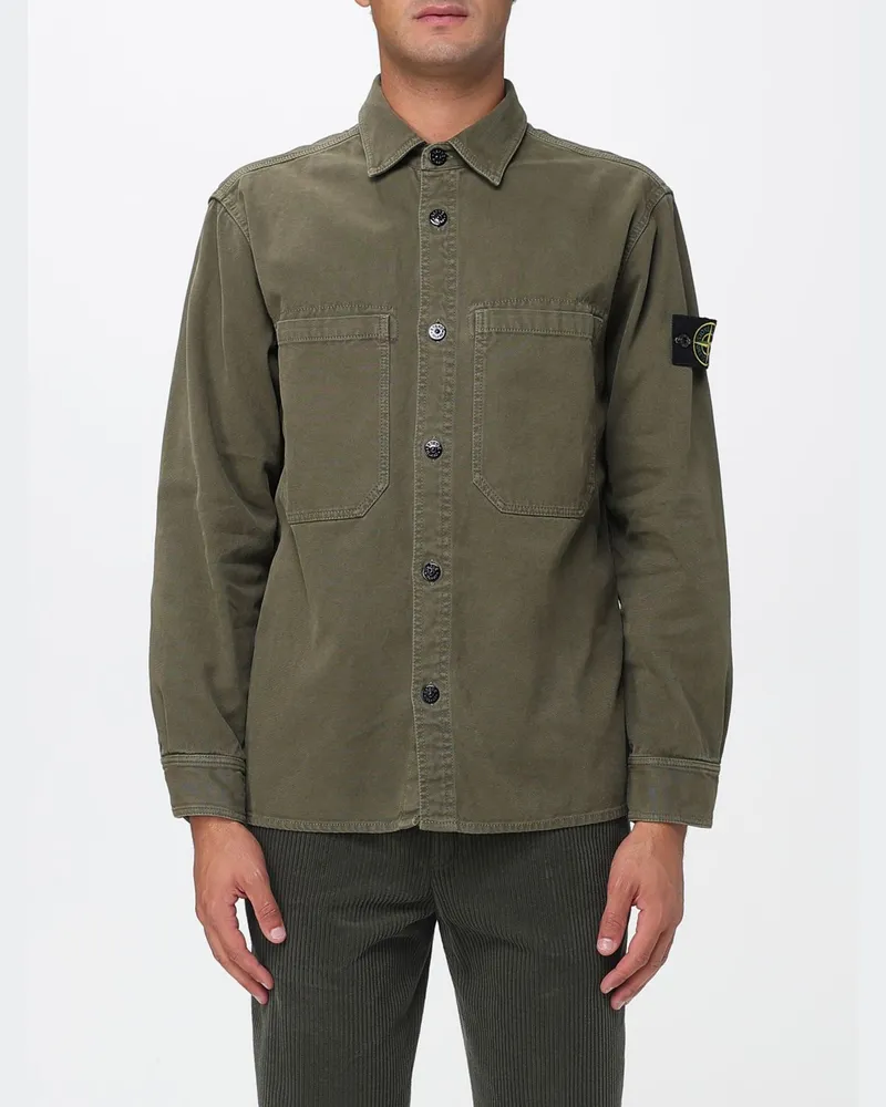 Stone Island Hemd herren Military