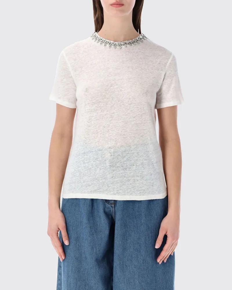 Zimmermann T-shirt damen Weiß