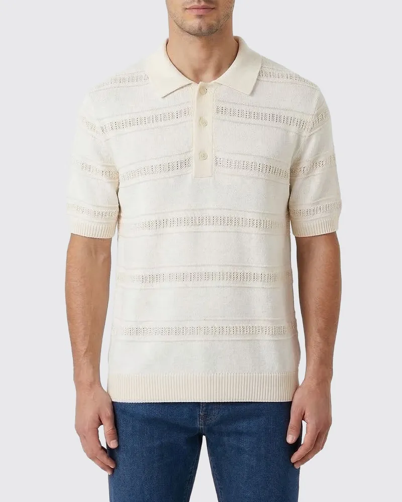 LARDINI Polo herren Beige
