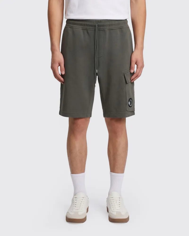 C.P. Company Cargo-Shorts aus Baumwolle Charcoal
