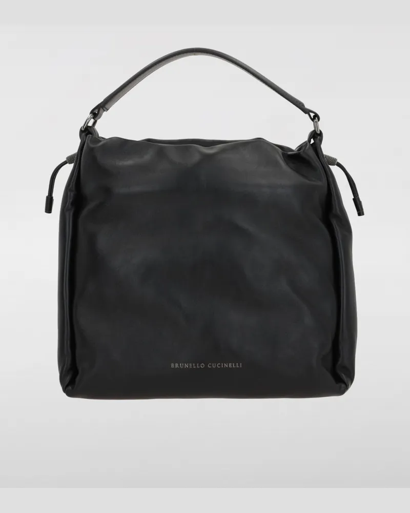 Brunello Cucinelli Schultertasche damen Schwarz
