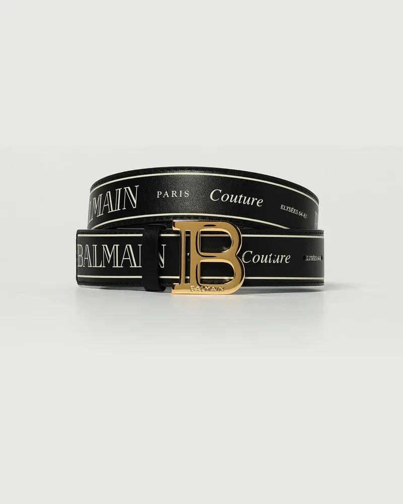 Balmain Grtel kinder Schwarz