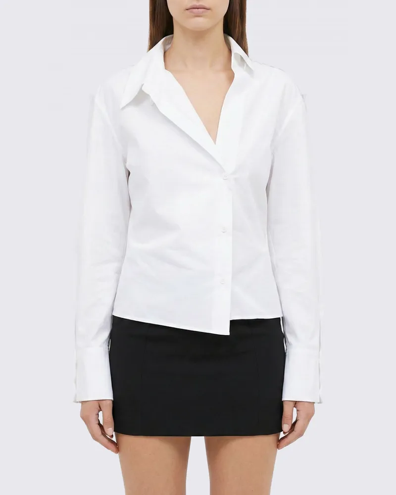 ATTICO Hemdbluse damen Weiß