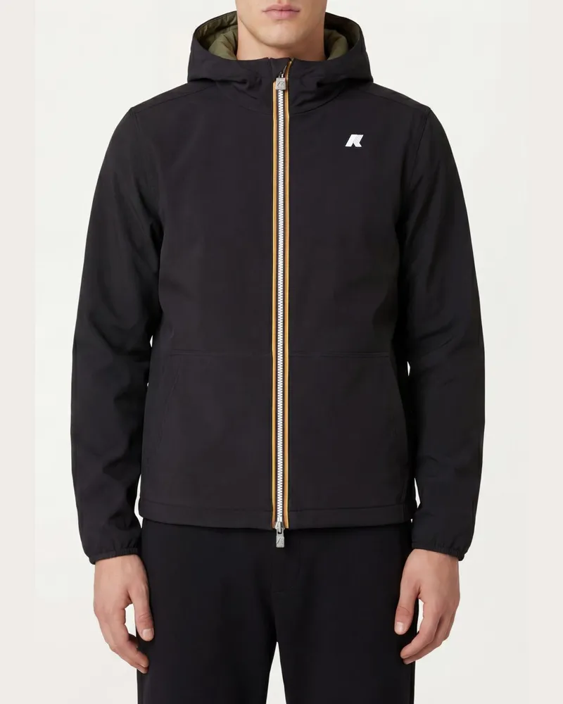 K-Way JAKE REVERSIBLE INTERLOCK Jacke Schwarz
