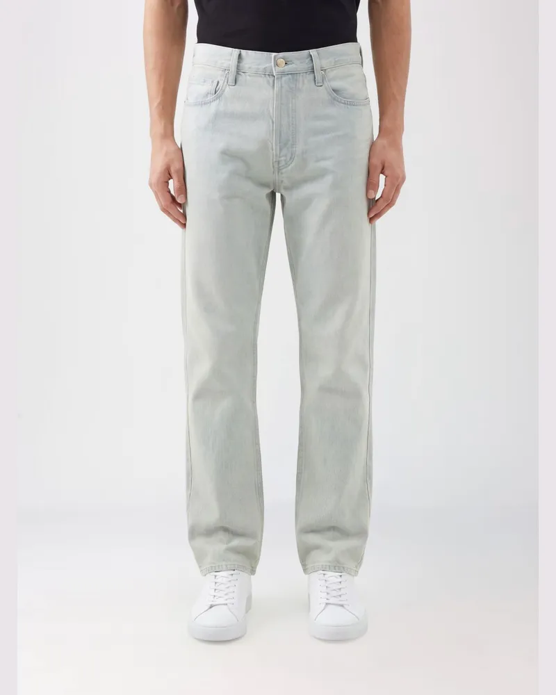 Fear of God Straight Jeans aus Baumwolldenim mit mittlerer Leibhöhe und fünf Taschen Denim