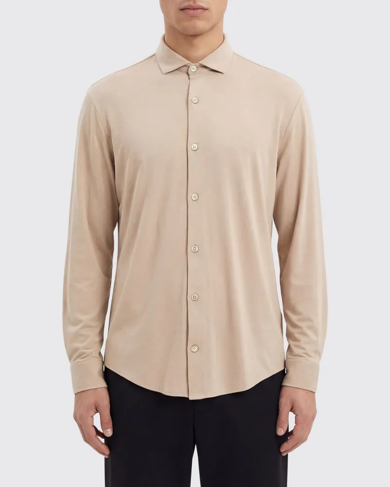 Eleventy Hemd herren Beige