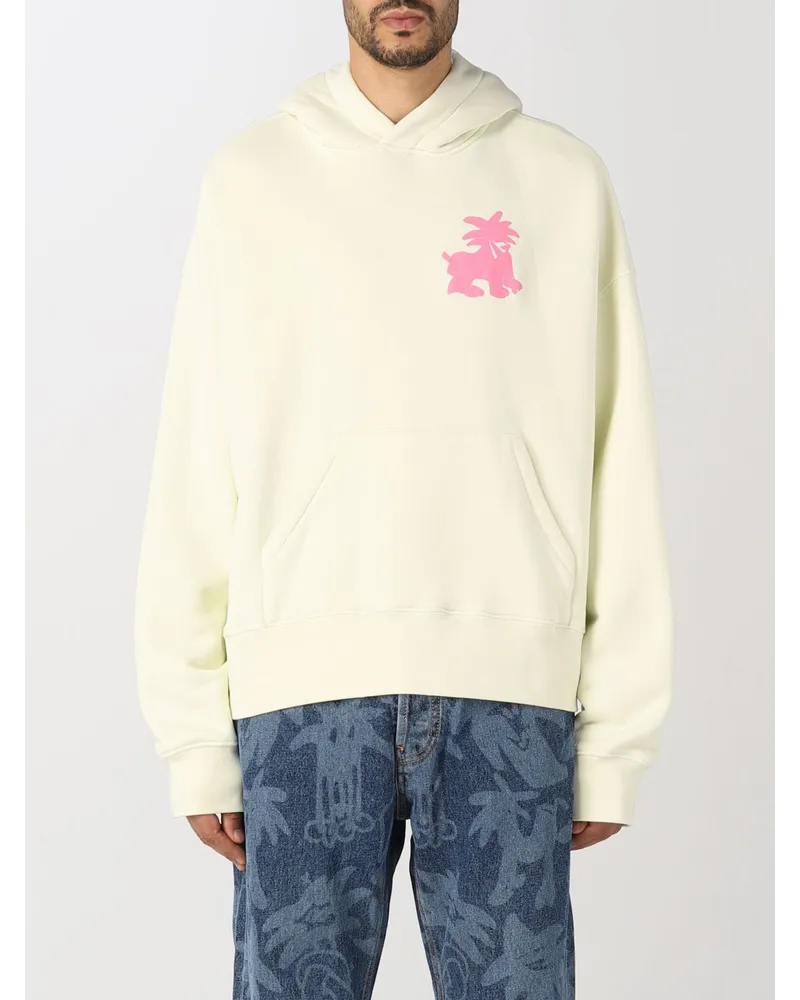 Palm Angels Sweatshirt herren Yellow