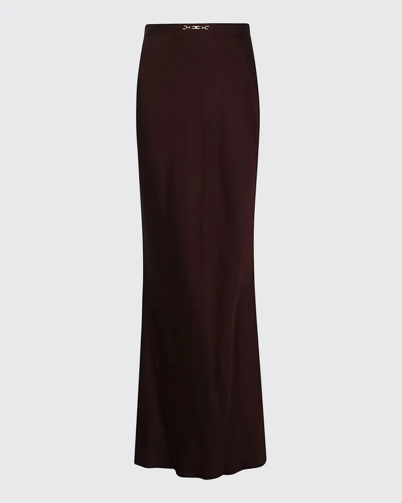 Elisabetta Franchi Rock damen Weinrot