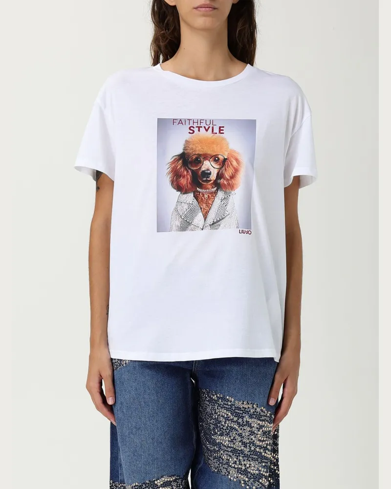 Liu Jo T-shirt damen Weiß
