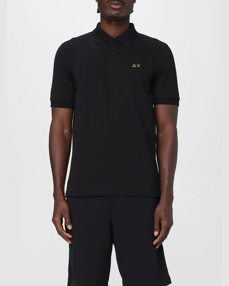 Sun68 Polo herren Schwarz