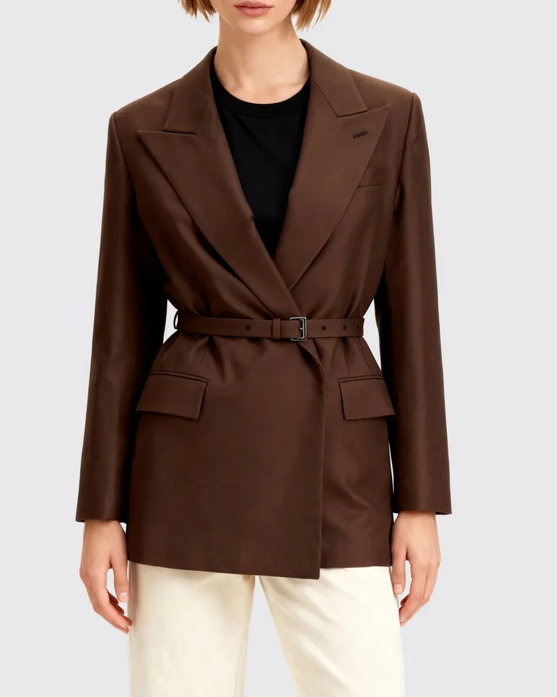 Brioni Jacke damen Braun