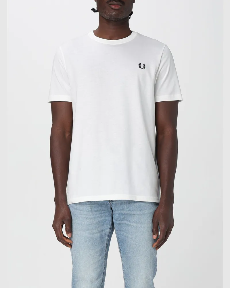 Fred Perry T-shirt herren Weiß