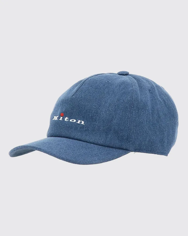 Kiton Schal herren Blau
