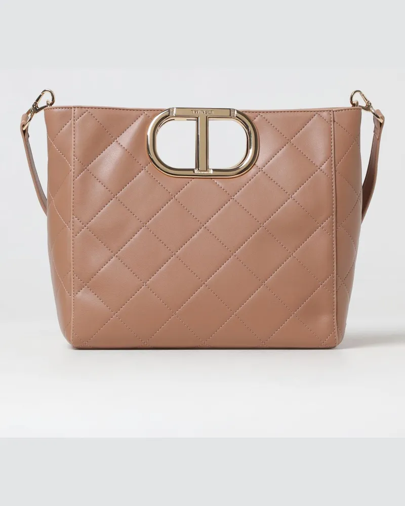 Twin-Set Schultertasche damen Beige