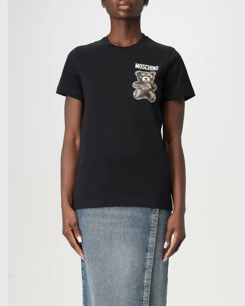 Moschino T-shirt damen Schwarz
