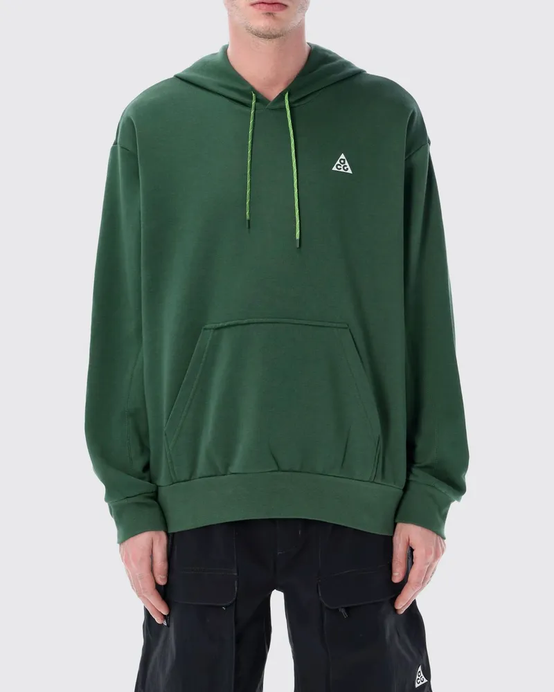 Nike ACG Magic Hour Baumwoll-Hoodie Grün