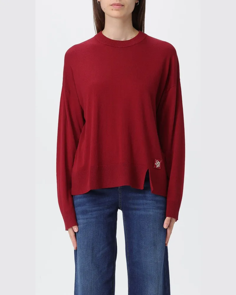 Liu Jo Pullover damen Burgunderrot