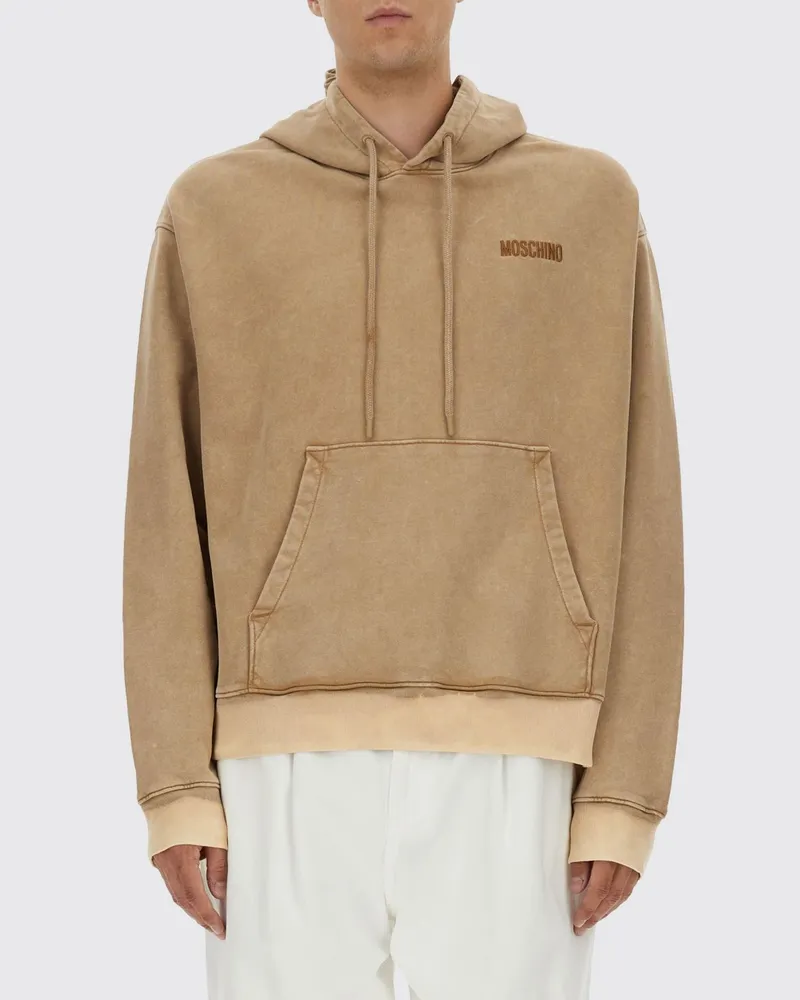 Moschino Sweatshirt herren Braun