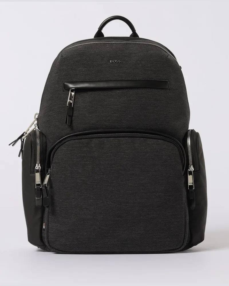 HUGO BOSS Rucksack herren Grau