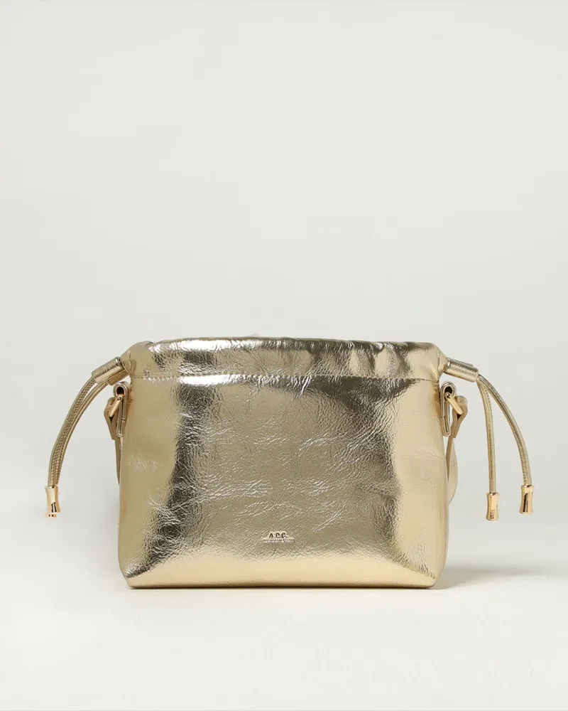 A.P.C. Umhngetasche damen Gold