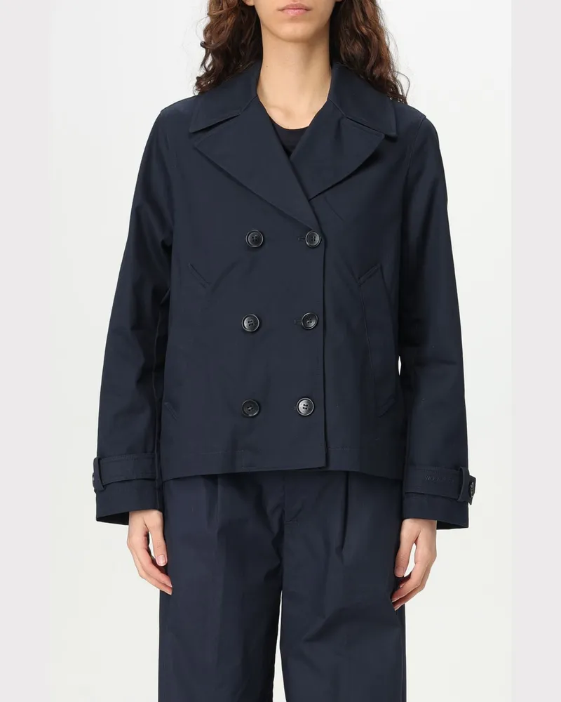 Woolrich Mantel damen Blau